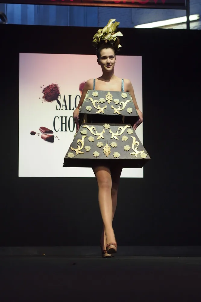 Chocolate Fashion Show in Brussels