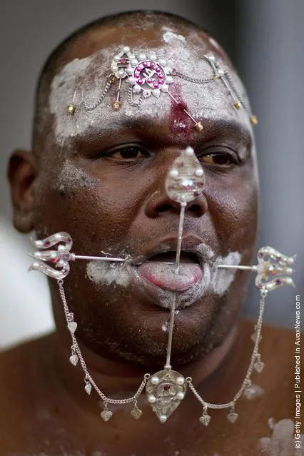 Singapore Hindus Celebrate Thaipusam Festival