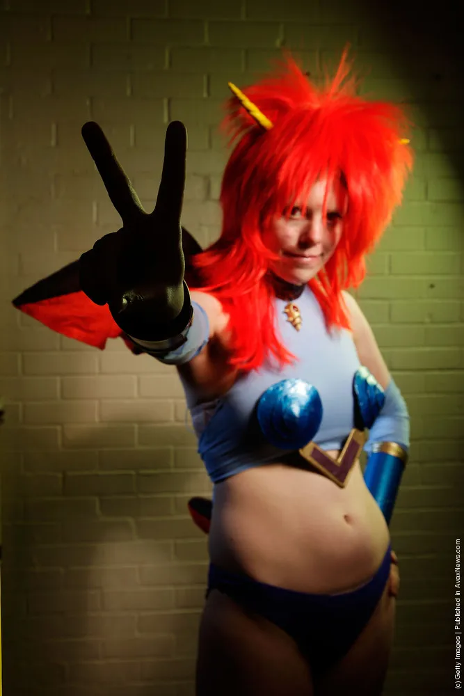 Manga And Anime Enthusiasts Take Part In The Hyper Japan Festival