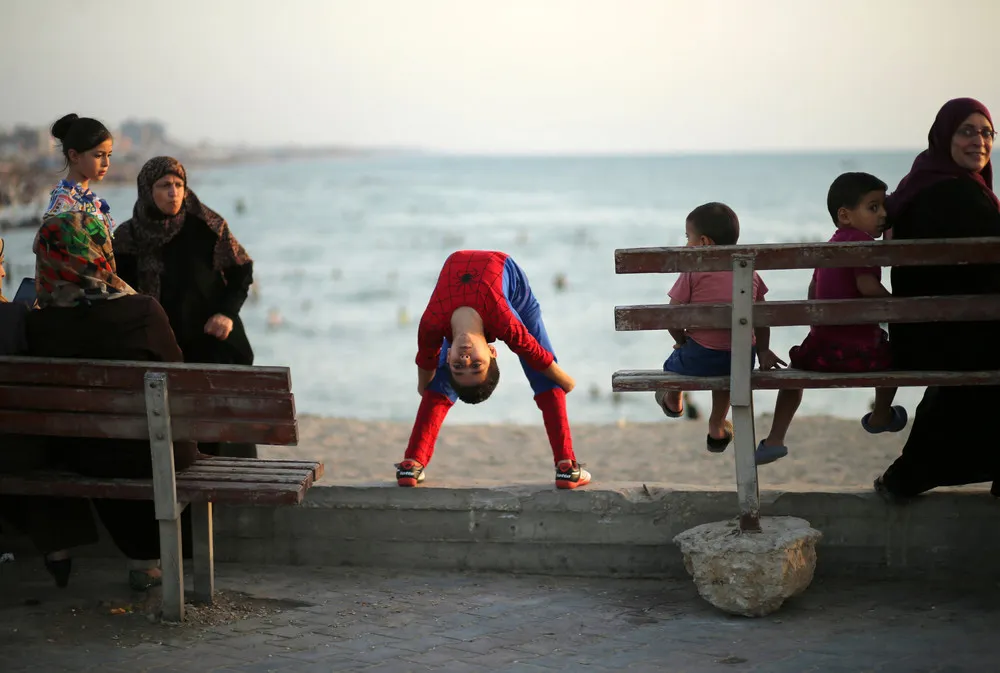 Gaza`s Boy Spiderman