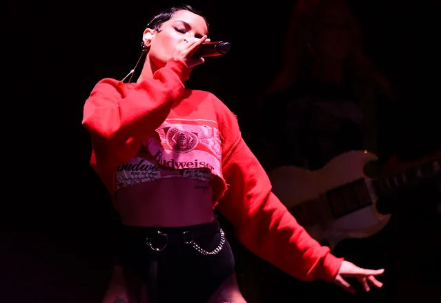 Halsey performs at Night Two of BUDX Miami by Budweiser on February 02, 2020 in Miami Beach, Florida. (Photo by Noam Galai/Getty Images for BudX)