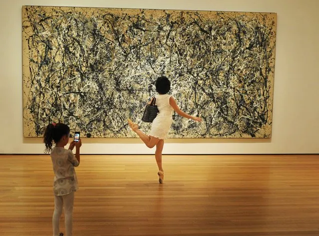 “Dancers Among Us”: Museum of Modern Art – Selina Chau. (Photo by Jordan Matter)