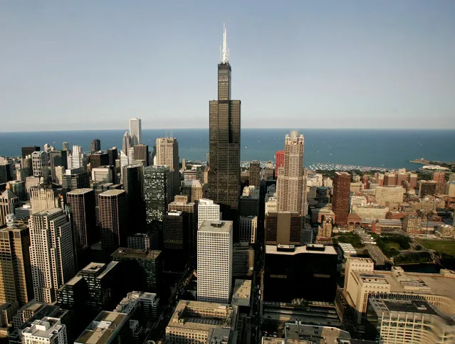 12: Chicago's Willis Tower, formerly the Sears Tower. Height: 1,451 ft. (Photo by Jason Reed/Reuters)