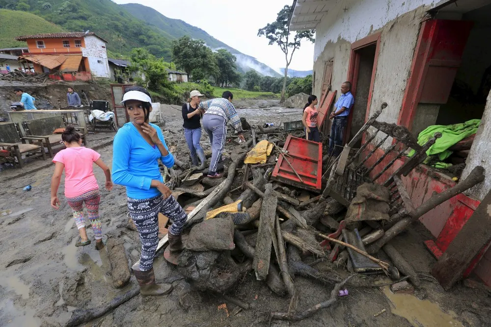Mudslide Sweep Away Homes in Colombia