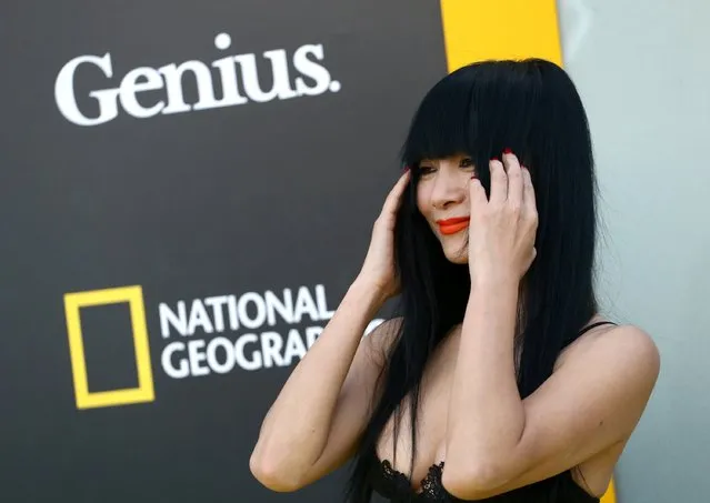 Actress Bai Ling attends the Los Angeles Premiere Screening of National Geographics “Genius” the Fox Theater on April 24, 2017 in Los Angeles, California. (Photo by Tommaso Boddi/Getty Images for National Geographic)