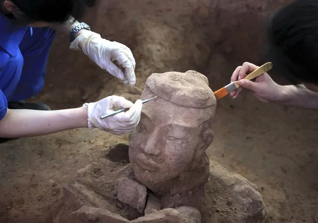 China unearths over 100 new terracotta warriors