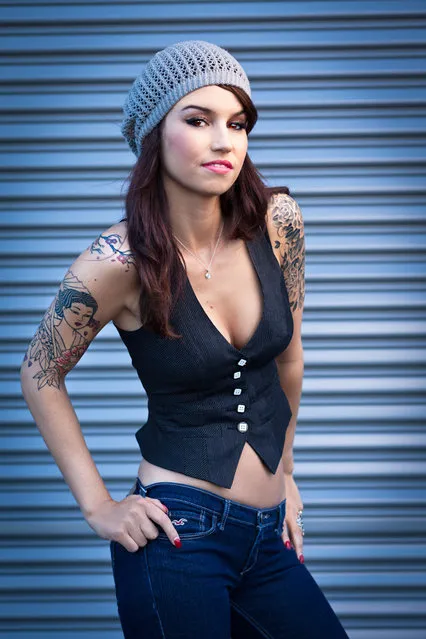 Hot tattooed girl. Michelle Cisneros