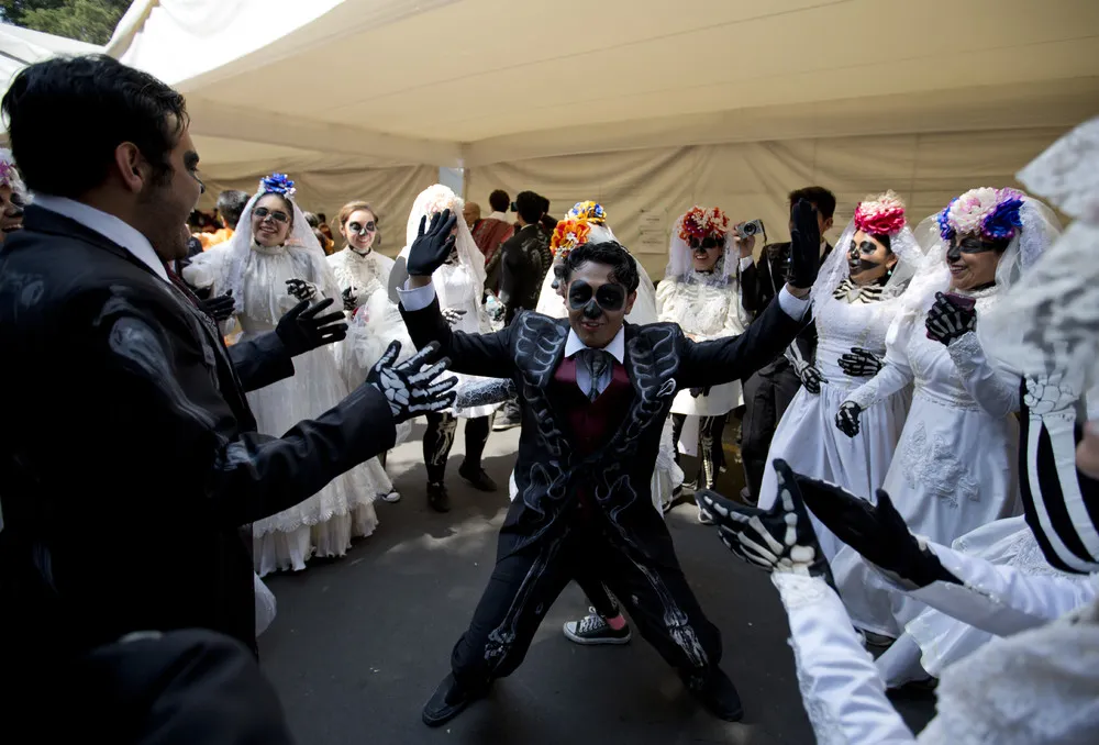 Day of the Dead Parade in Mexico's Capital
