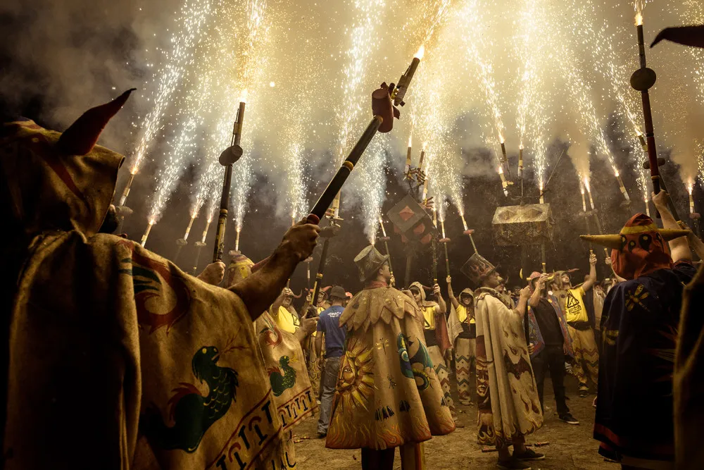 Santa Tecla Fire Festival in Catalonia