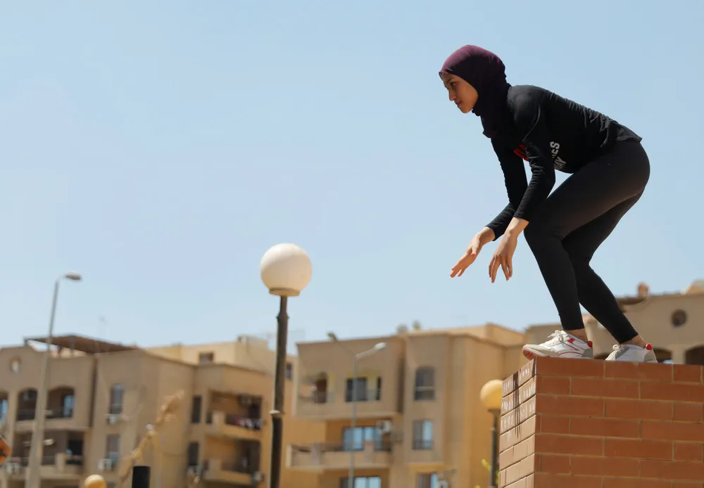 Egyptian Female Parkour