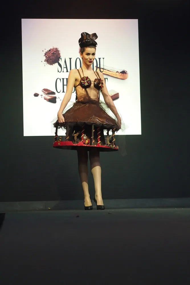 Chocolate Fashion Show in Brussels