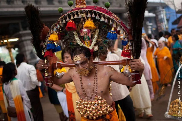 Singapore Hindus Celebrate Thaipusam Festival