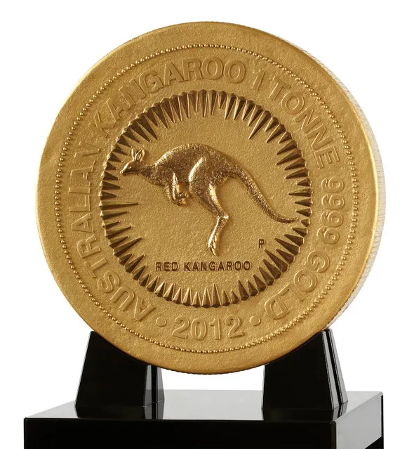 1 Tonne Gold Kangaroo Coin