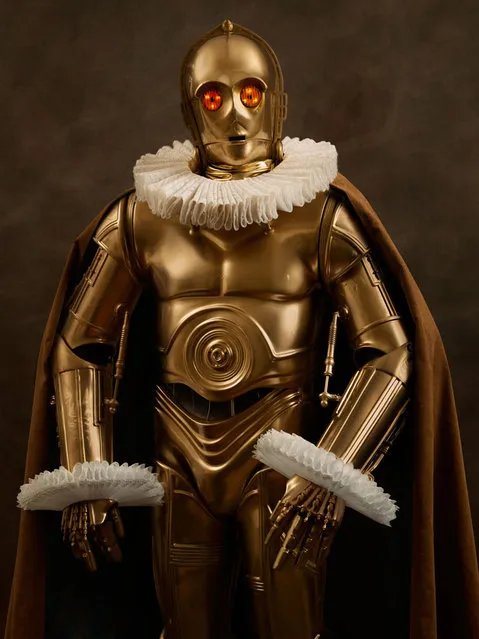 Elizabethan Superheroes And Star Wars Characters By Sacha Goldberger Part 2