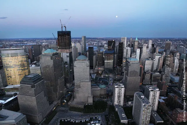 Construction Continues At Ground Zero On One World Trade Center