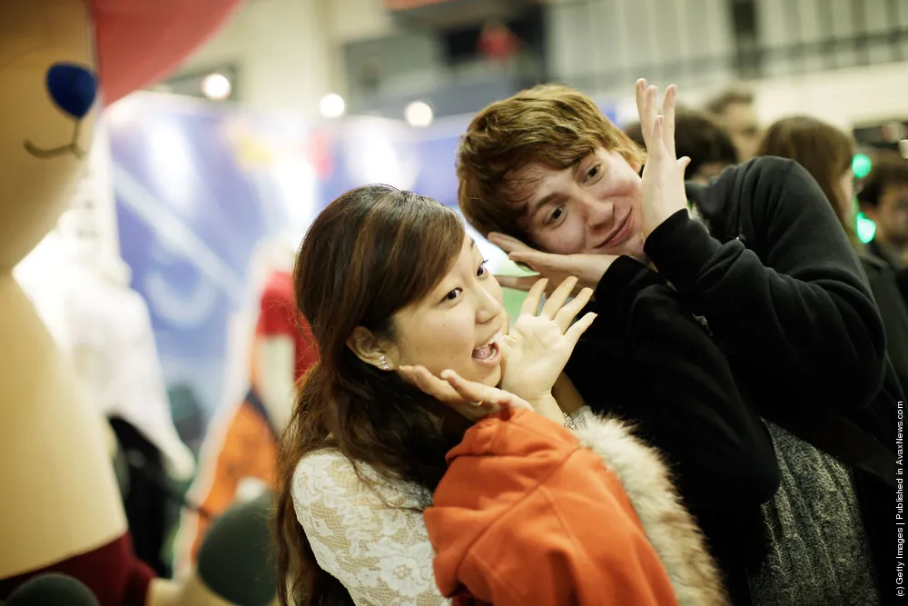 Manga And Anime Enthusiasts Take Part In The Hyper Japan Festival