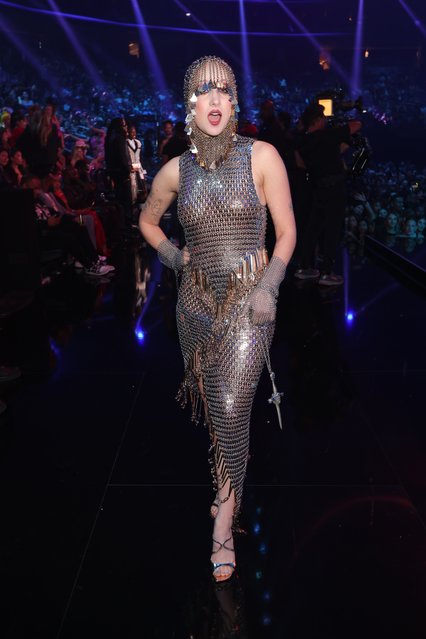 American singer-songwriter Chappell Roan at the 2024 MTV Video Music Awards held at UBS Arena on September 11, 2024 in Elmont, New York. (Photo by Christopher Polk/Billboard via Getty Images)