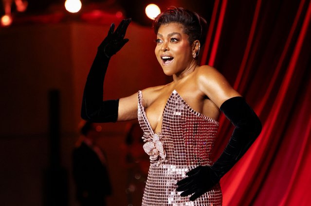 Actress Taraji P. Henson attends the Academy Museum Gala fundraiser at the Academy Museum of Motion Pictures in Los Angeles, California, U.S., October 19, 2024. (Photo by Mario Anzuoni/Reuters)