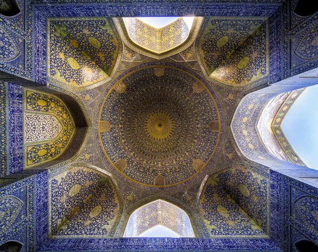 The historical Shah (Emam) mosque, located in Naqshejahan square in Isfahan, Iran. (Photo by Mohammad Reza Domiri Ganj)