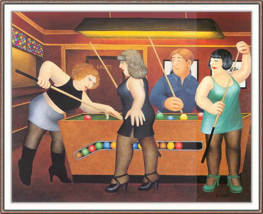 Artworks by Beryl Cook