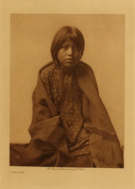 A Taos girl in 1905. (Photo by Edward S. Curtis)