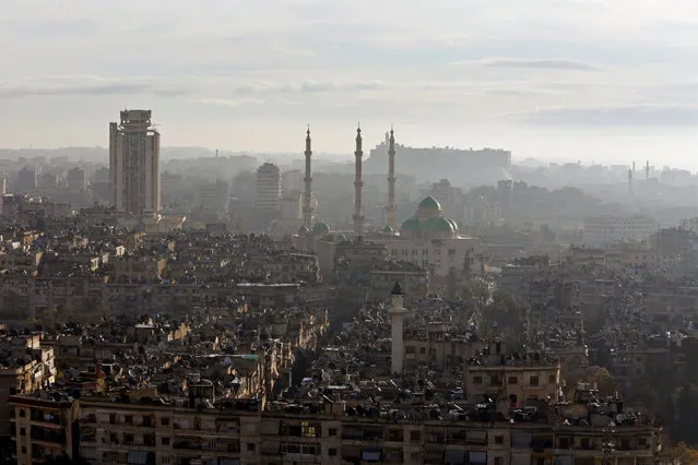 A general view shows Aleppo city, Syria December 2, 2016. (Photo by Omar Sanadiki/Reuters)