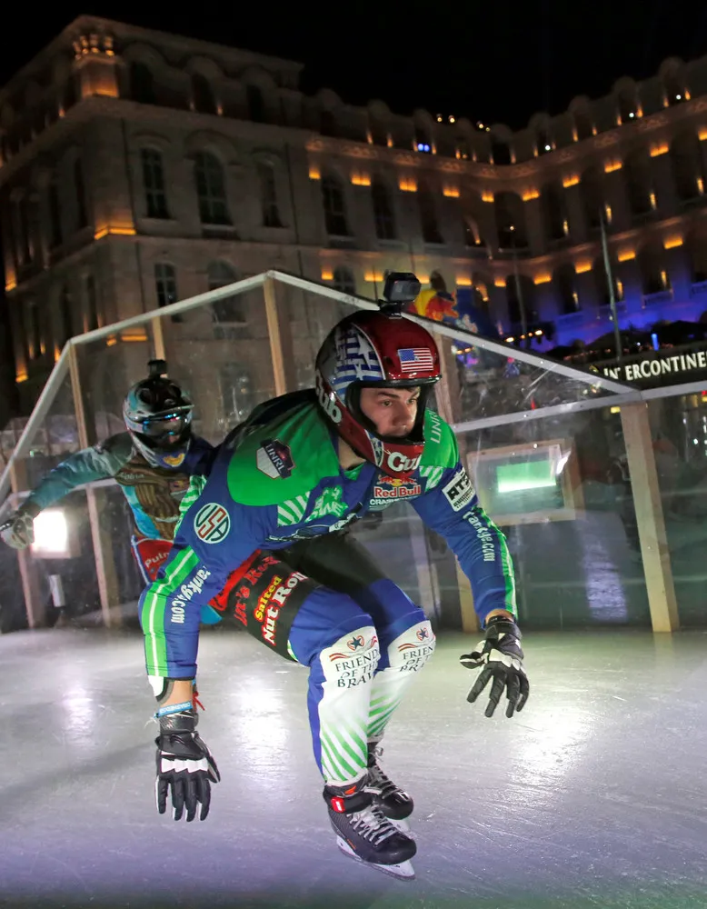 Red Bull Crashed Ice Cross Downhill World Championship in Marseille