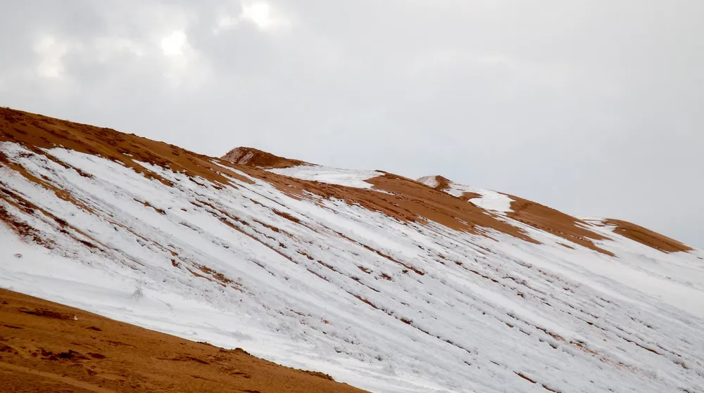 Snow in the Sahara