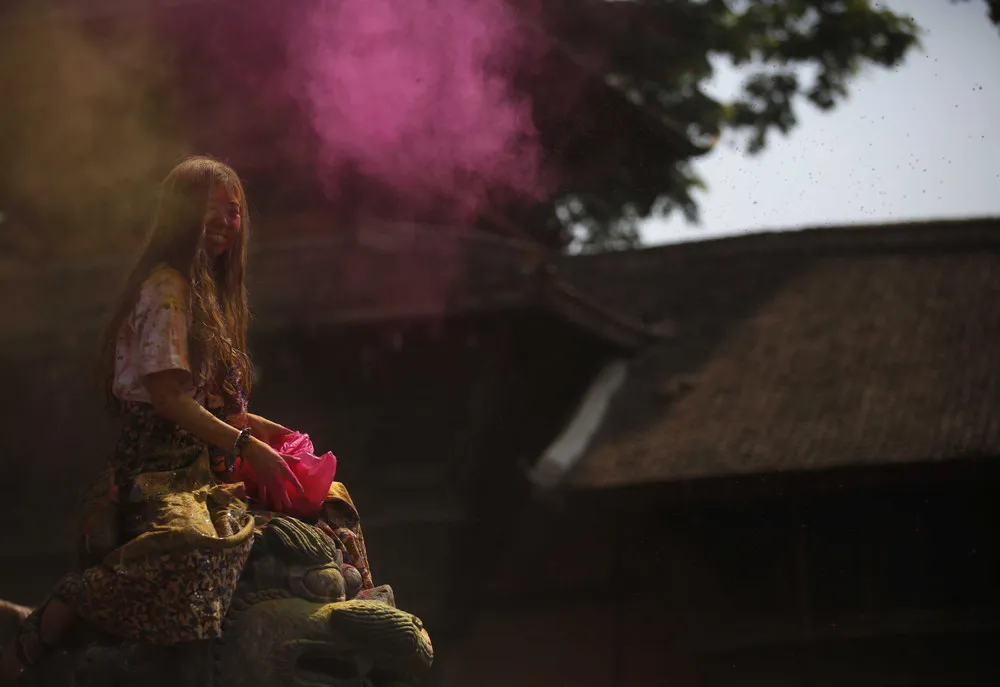 Festival of Colours in Kathmandu