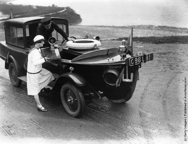 A Peugeot motorboat car, 1925