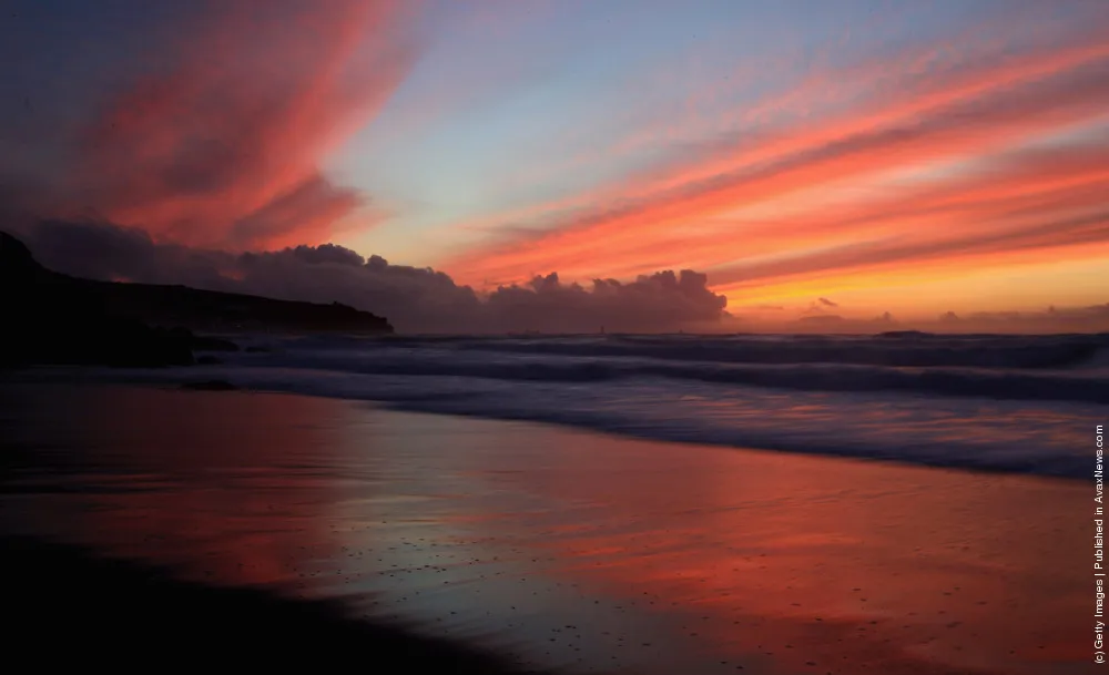 Beautiful Sunset in Cornwall