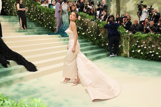 Kylie Jenner at the 2024 Met Gala: “Sleeping Beauties: Reawakening Fashion” held at The Metropolitan Museum of Art on May 6, 2024 in New York City. (Photo by Dia Dipasupil/Getty Images)