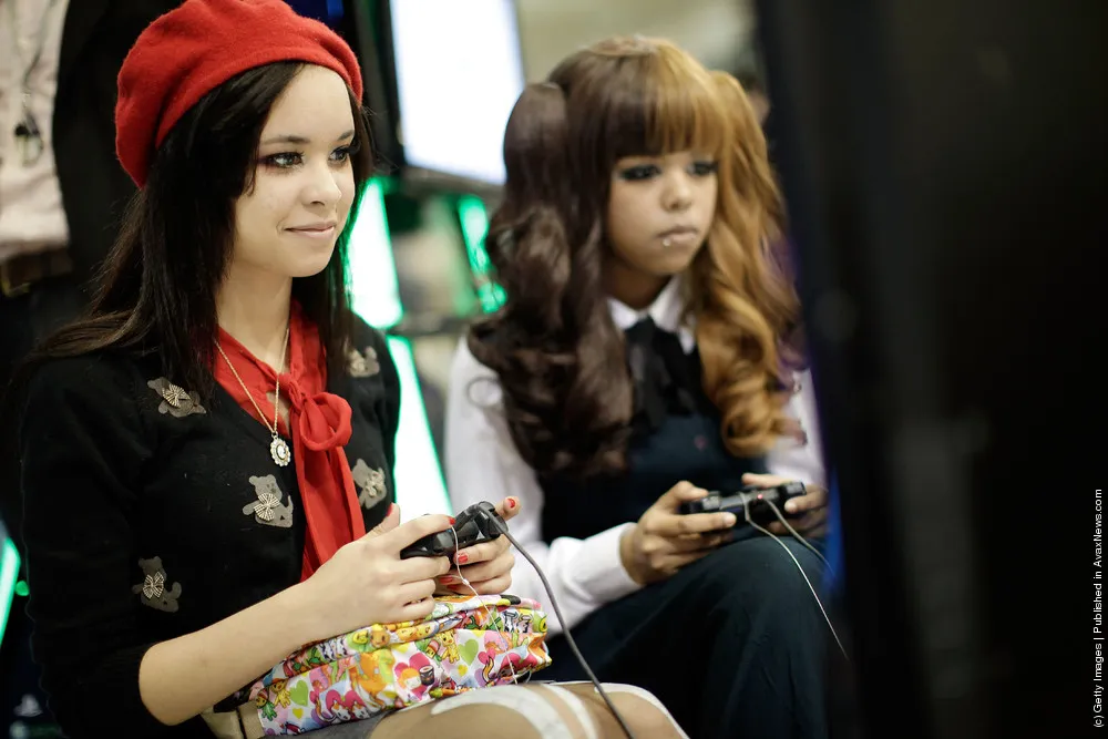 Manga And Anime Enthusiasts Take Part In The Hyper Japan Festival