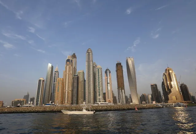 16: Marina 101 in Dubai, United Arab Emirates. Height: 1,399 ft. (Photo by Ahmed Jadallah/Reuters)