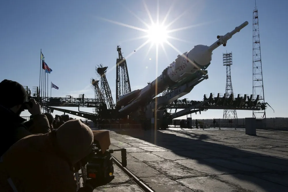 Soyuz TMA-16M – Preparing to Launch
