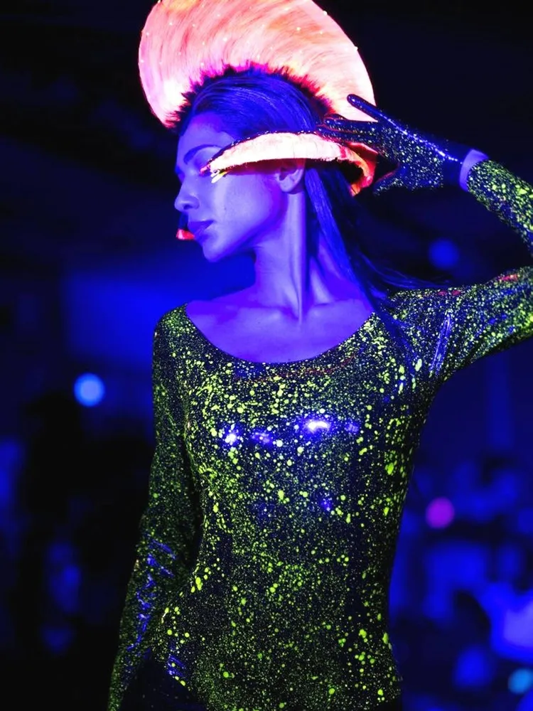 Luminescent Fashion Show in Paris