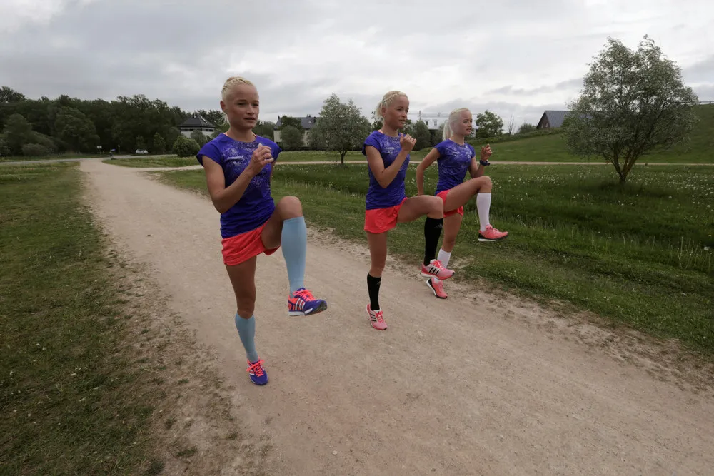 Estonia's Olympic Triplets