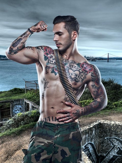 Alex Minsky Marine Who Lost A Leg And Gained A Modeling Career