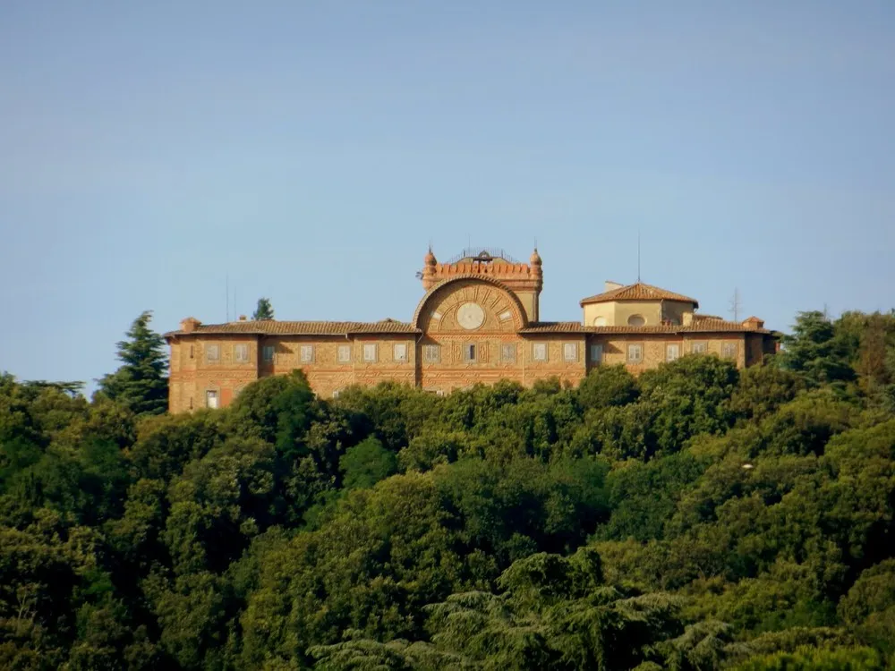 Italian Peacock Room In Tuscany 