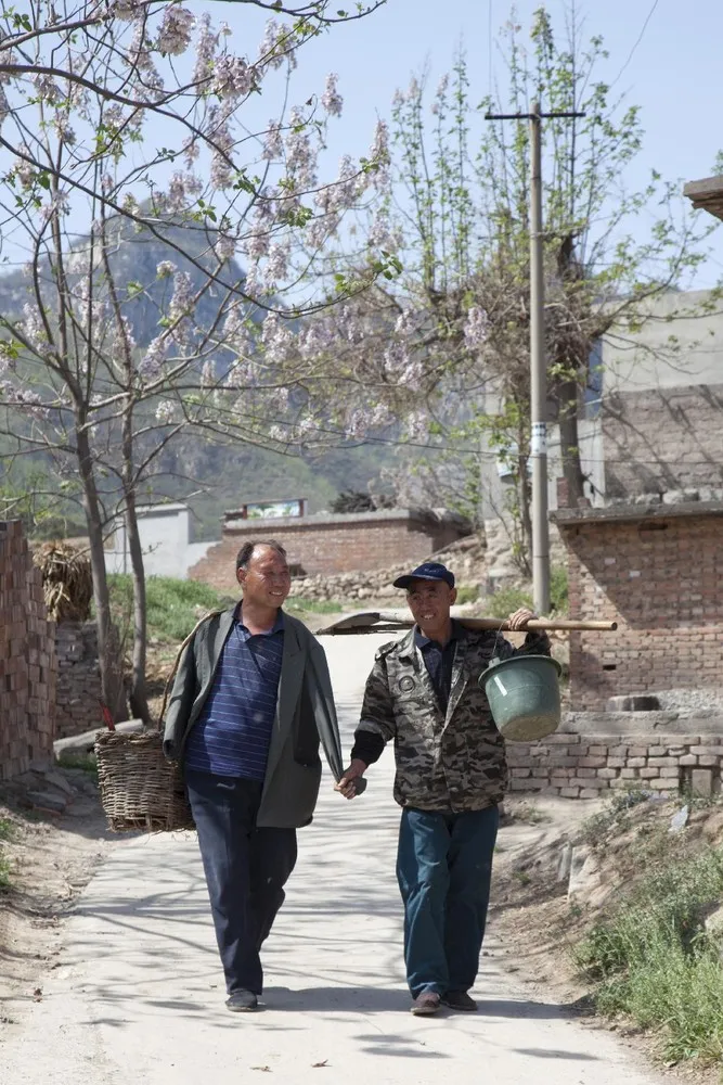 Elderly Blind Man and his Armless Friend Plant Over 10,000 Trees in China