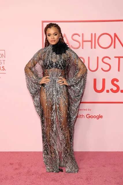 American R&B and soul singer Andra Day attends the FASHION TRUST U.S. Awards 2024 on April 09, 2024 in Beverly Hills, California. (Photo by Monica Schipper/Getty Images)