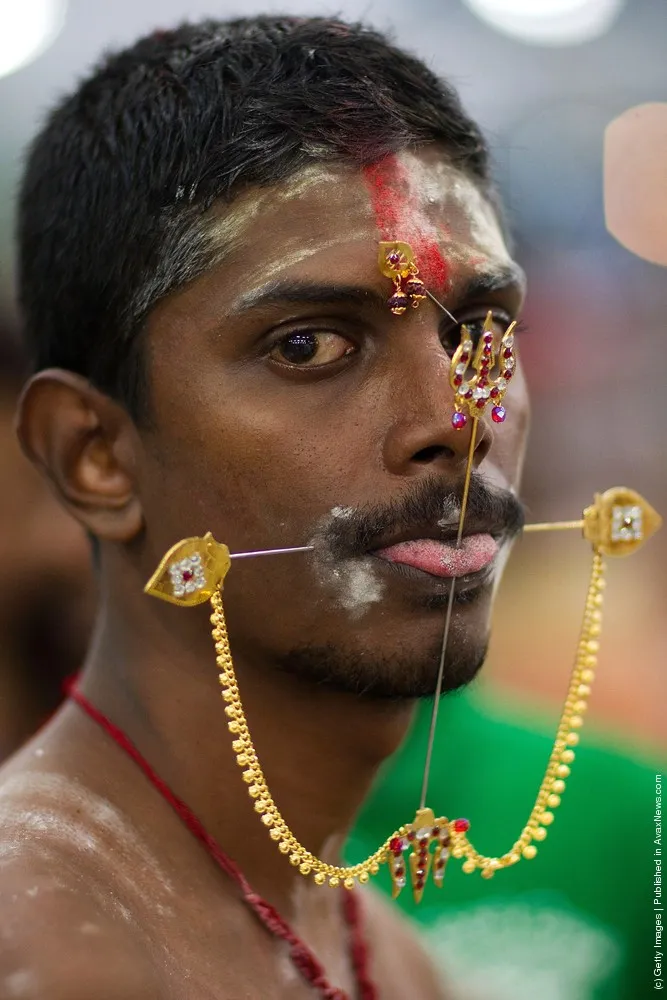 Singapore Hindus Celebrate Thaipusam Festival