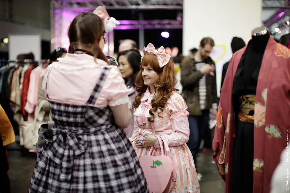 Manga And Anime Enthusiasts Take Part In The Hyper Japan Festival