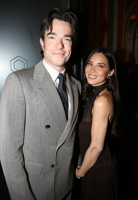 American stand-up comedian John Mulaney  and American actress Olivia Munn attend the “All In: Comedy About Love By Simon Rich” Gala Performance at Hudson Theatre on December 16, 2024 in New York City. (Photo by Bruce Glikas/WireImage)