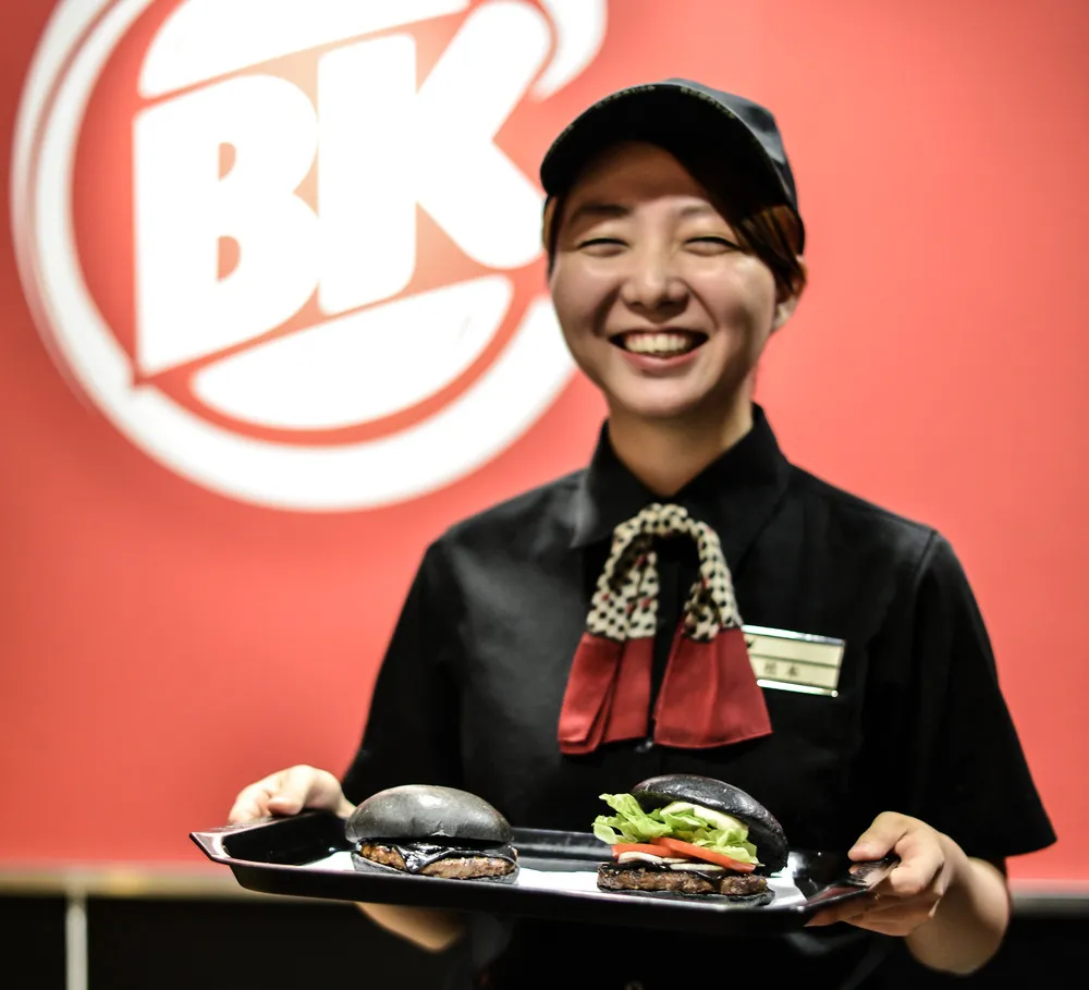 Burger King in Japan Goes Black