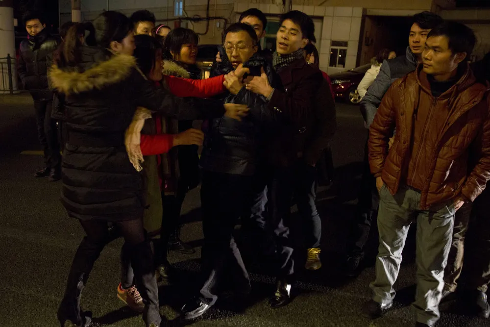 New Year's Stampede in Shanghai