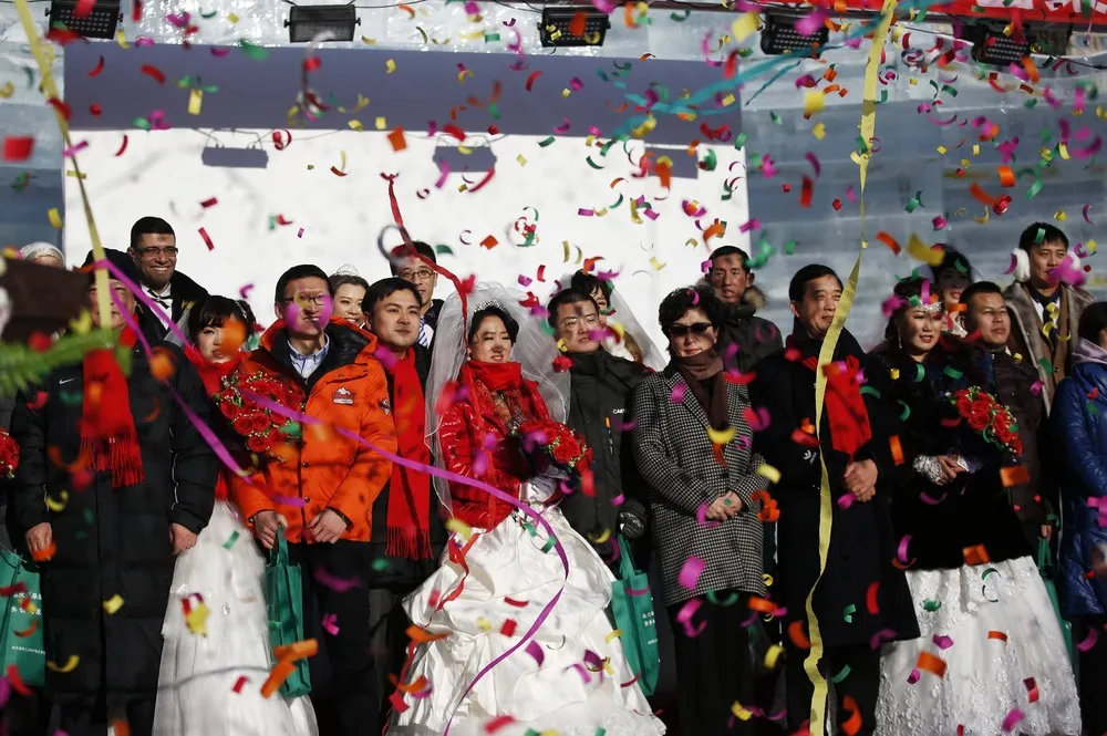 Group Wedding Ceremony in Harbin