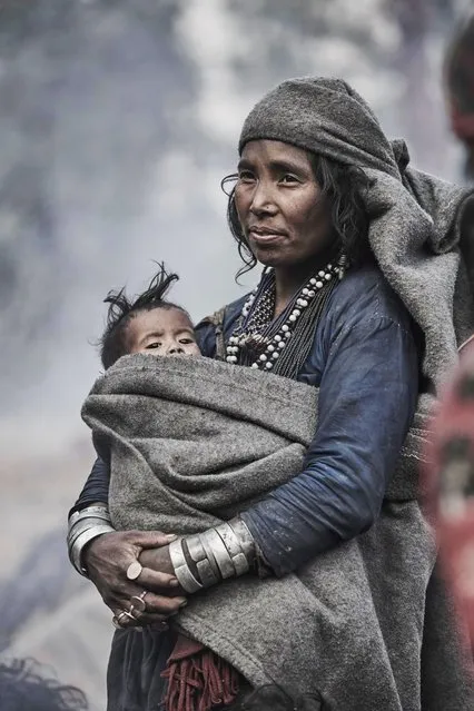 Only 156 people remained in the tribe when Jan visited in Accham District, Nepal, January 2016. (Photo by Jan Moller Hansen/Barcroft Images)