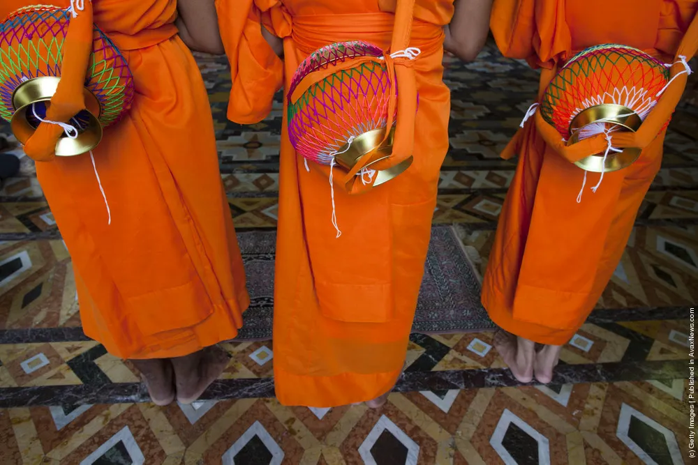 Members Of The Thai Military Join Monkhood For Buddhist Lent