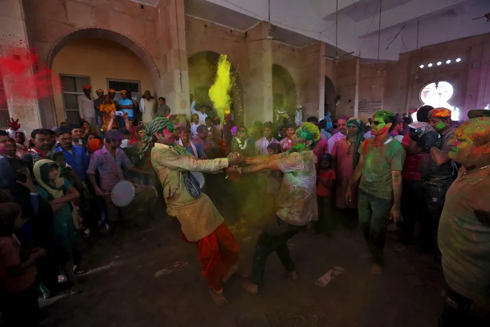 Holi Festival in the Town of Barsana
